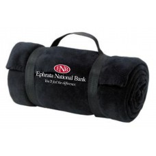 Port & Company® - Value Fleece Blanket with Strap